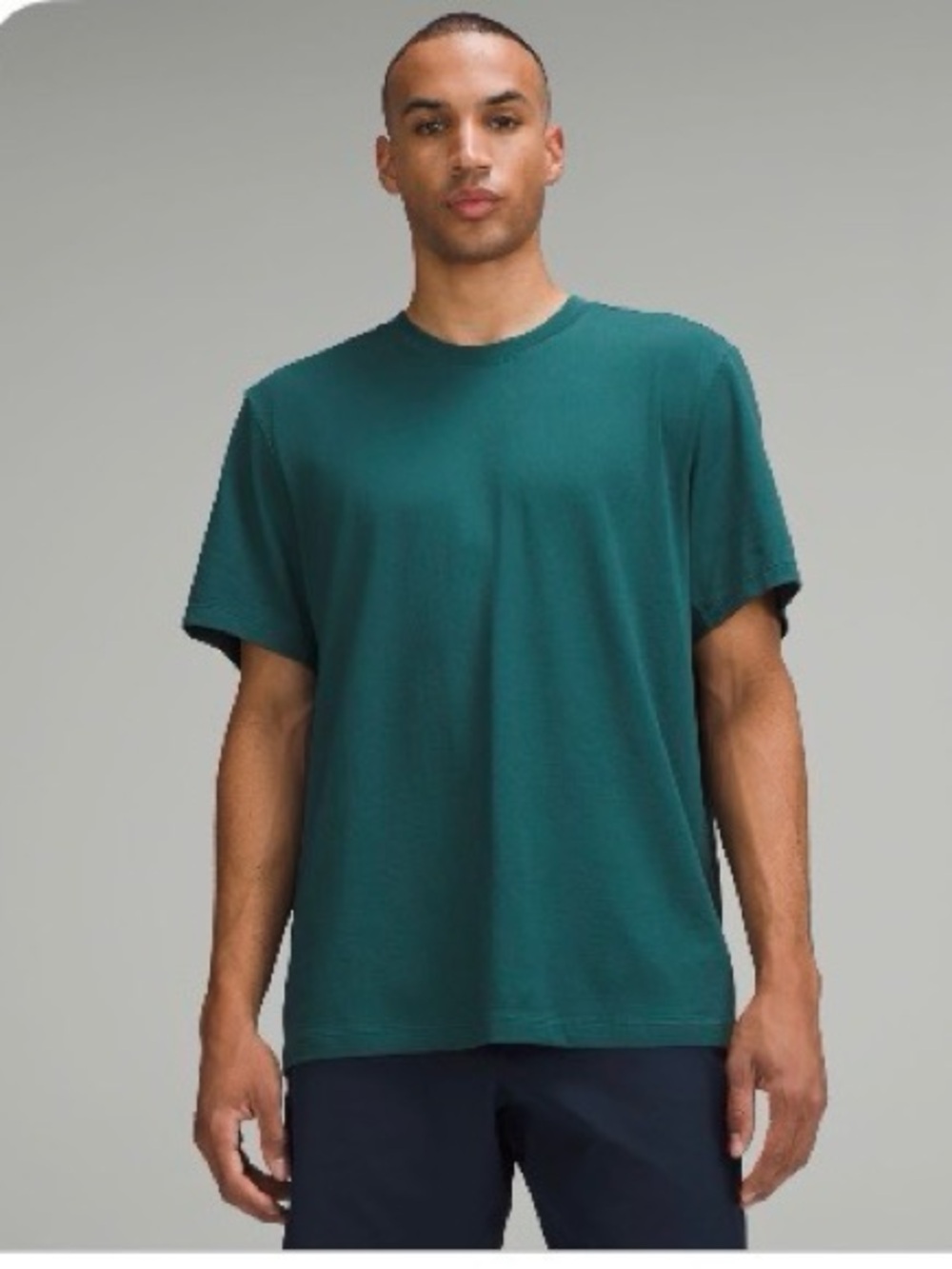 Lululemon Zeroed In Crewneck Tee — Storm Teal